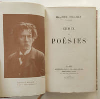Choix de Poésies
