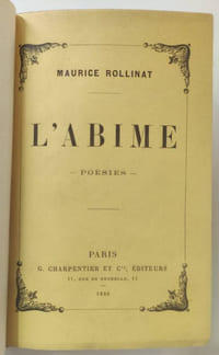 L'abime - poésies-