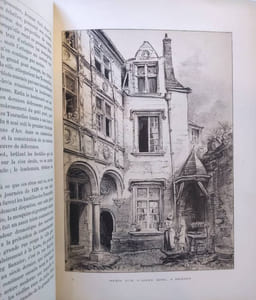 La vieille France. La Touraine. Textes, dessins et lithographies de A. Robida