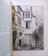La vieille France. La Touraine. Textes, dessins et lithographies de A. Robida