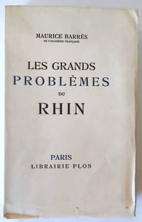 Les grands problèmes du Rhin
