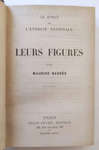 Leurs figures. Le roman de l'énergie nationale