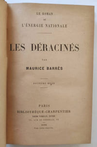 Les déracinés. Le roman de l'énergie nationale