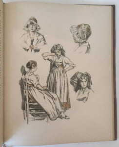Ceux d'Alsace. Dessins originaux de Ed. Elzingre