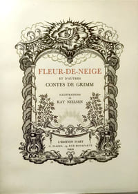 Fleur-de-neige et d'autres contes de Grimm. Illustrations de Kay Nielsen