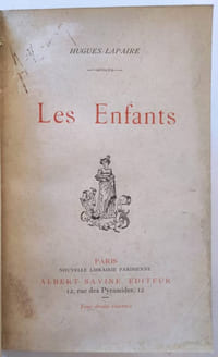 Les enfants / Toiles ébauchées / Vieux tableaux