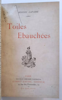 Les enfants / Toiles ébauchées / Vieux tableaux