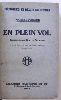 En plein vol Souvenirs de guerre aérienne (dixième mille)