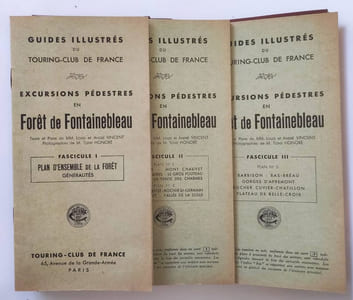 Guides illustrés du Touring-club de France. Excursions pédestres en forêts de Fontainebleau