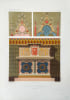 Lithographie en couleurs Peinture murale de Notre-Dame de Paris. Chapelle Saint Ferdinand. PL.XXXIII. Maurice Ouradou [ E. Viollet-Le-Duc]