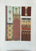 Lithographie en couleurs Peinture murale de Notre-Dame de Paris. Chapelle du Sacr&eacute; Cœur. Maurice Ouradou [ E. Viollet-Le-Duc]