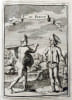  Figure des Peuples du P&eacute;rou tir&eacute;e de La Description de l'univers (1683)par Manesson Mallet. Manesson Mallet Alain