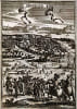 Vue de Mexique, capitale de la Nouvelle Espagne tir&eacute;e de La Description de l'univers (1683) (Mexico)par Manesson Mallet. Manesson Mallet Alain