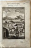 Figure d'une Sucrerie tir&eacute;e de La Description de l'univers (1683) par Manesson Mallet (Cara&iuml;be / Antilles / Saint-Domingue). Manesson Mallet Alain