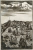 Figure de San Salvador, Capitale du Br&eacute;sil tir&eacute;e de La Description de l'univers (1683) par Manesson Mallet (Br&eacute;sil / Salvador de Bahia). Manesson ...