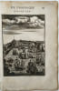 Figure de San Salvador, Capitale du Br&eacute;sil tir&eacute;e de La Description de l'univers (1683) par Manesson Mallet (Br&eacute;sil / Salvador de Bahia). Manesson ...