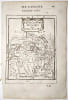 "Carte des ""13 cantons Suisses et leurs alliez"" tir&eacute;e de La Description de l'univers (1683) par Manesson Mallet". Manesson Mallet Alain