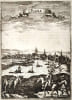Vue de la ville de Basle (Suisse) tir&eacute;e de La Description de l'univers (1683)  par Manesson Mallet. Manesson Mallet Alain
