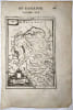 Carte de la Savoye (Savoie) tir&eacute;e de La Description de l'univers (1683)  par Manesson Mallet. Manesson Mallet Alain