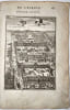 Vue du ch&acirc;teau du Louvre &agrave; Paris tir&eacute;e de La Description de l'univers (1683) par Manesson Mallet. Manesson Mallet Alain