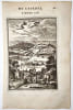 Vue de Prague (Praha / Boh&ecirc;me / R&eacute;publique Tch&egrave;que) tir&eacute;e de La Description de l'univers (1683)  par Manesson Mallet. Manesson Mallet Alain