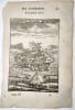 Vue de la ville de Besan&ccedil;on (France)tir&eacute;e de La Description de l'univers (1683) par Manesson Mallet. Manesson Mallet Alain