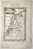 Carte des Provinces unies (Pays-Bas)tir&eacute;e de La Description de l'univers (1683) par Manesson Mallet. Manesson Mallet Alain