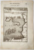 Carte des iles de Jersey et de Garnesey (Guernesey) tir&eacute;e de La Description de l'univers (1683) par Manesson Mallet. Manesson Mallet Alain