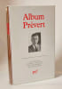 Album Pr&eacute;vert 1992. Jacques Pr&eacute;vert  Andr&eacute; Heinrich