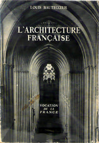 L'architecture française, vocation de la France