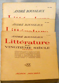 Littérature du vingtième siècle T.1,2,3,4,5,6