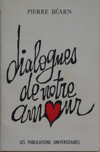 Dialogue de notre amour, roman poétique à deux personnages