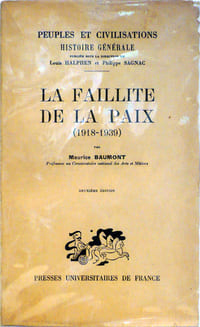 La faillite de la paix (1918-1939)