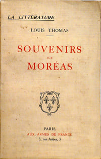 Souvenirs sur Moréas