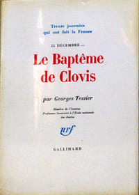 Le Baptême de Clovis 25 Décembre