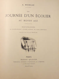 La Journée d'un écolier au Moyen Age