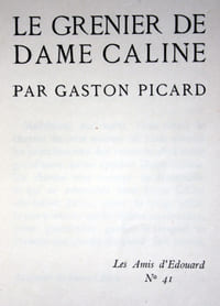 Le grenier de Dame Caline