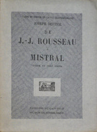 De J.-J. Rousseau à Mistral