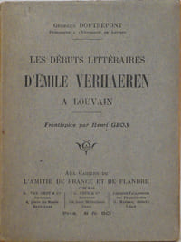 Les débuts littéraires d'Emile Verhaeren à Louvain