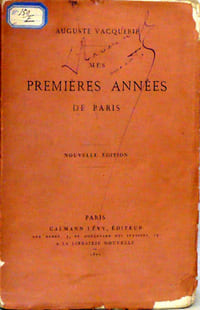 Mes premières années de Paris