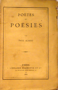 Poètes et Poésies