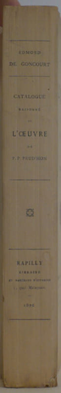 Catalogue raisonné de l'oeuvre peint, dessiné et gravé de P. P. Prud'hon