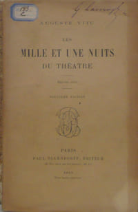 Les Mille et une nuits du théâtre 6ème série