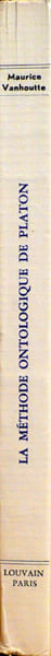 La Méthode Ontologique de Platon