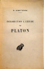 Introduction à l'étude de Platon. Simeterre R. .