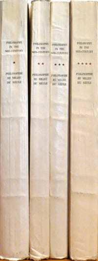 La philosophie au milieu du vingtième siècle / Chronique I, II, III et IV / Philosophy in the mid-Century, A survey.