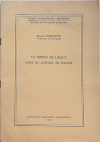 La notion de liberté dans le Gorgias de Platon