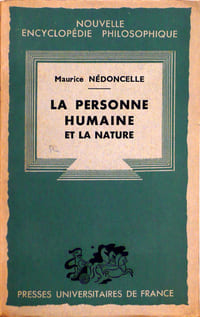 La personne humaine et la nature
