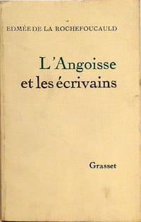 L'angoisse et les écrivains