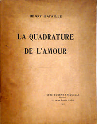 La quadrature de l'amour
